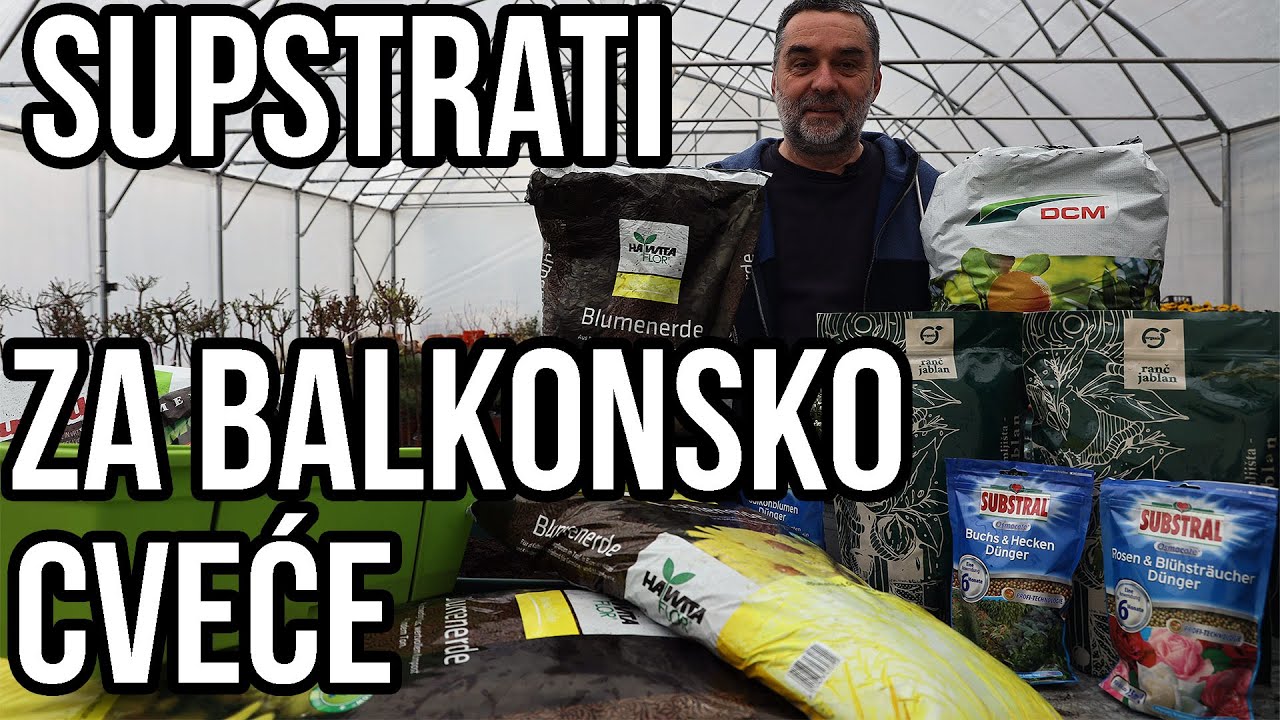 Supstrati za balkonsko cveće