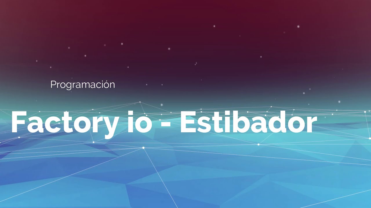Factory io - Estibador (stacker crane)