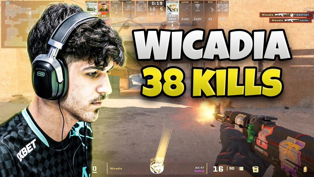 Wicadia Plays FACEIT Ranked - Wicadia POV with Voice Comms (Dust2)