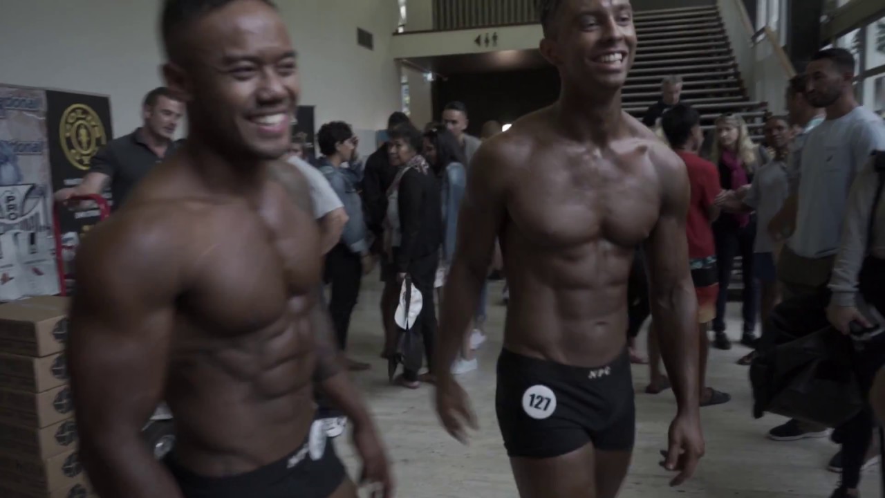 First time Burmese competing at a bodybuilding show
