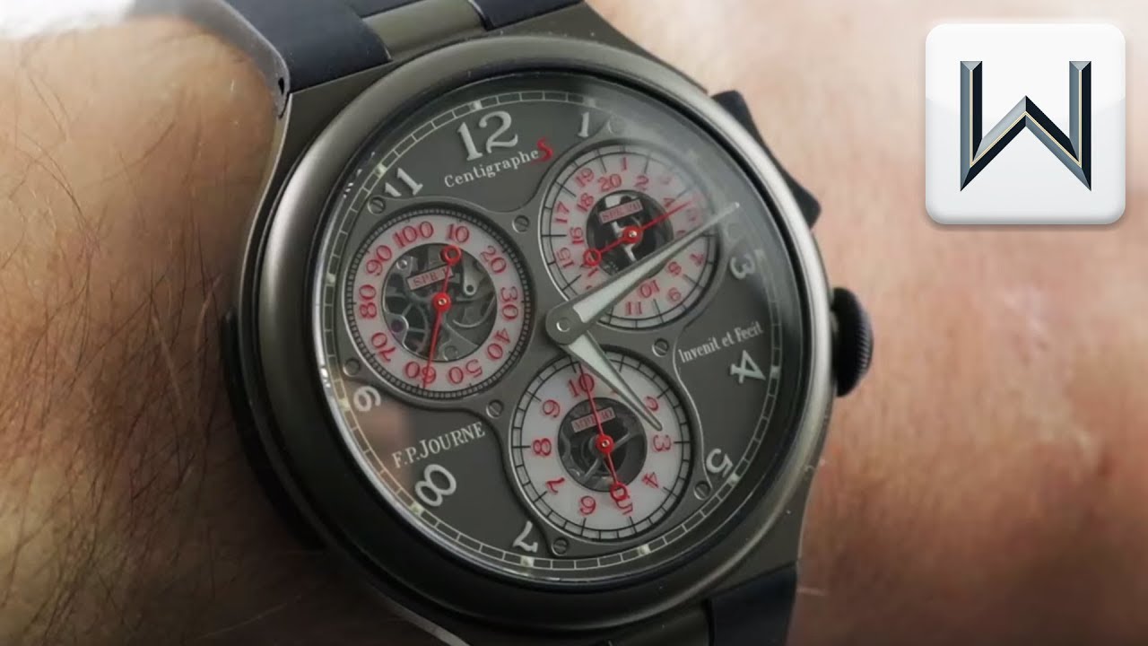 Recenzja luksusowego zegarka F.P. Journe Centigraphe Sport Titanium