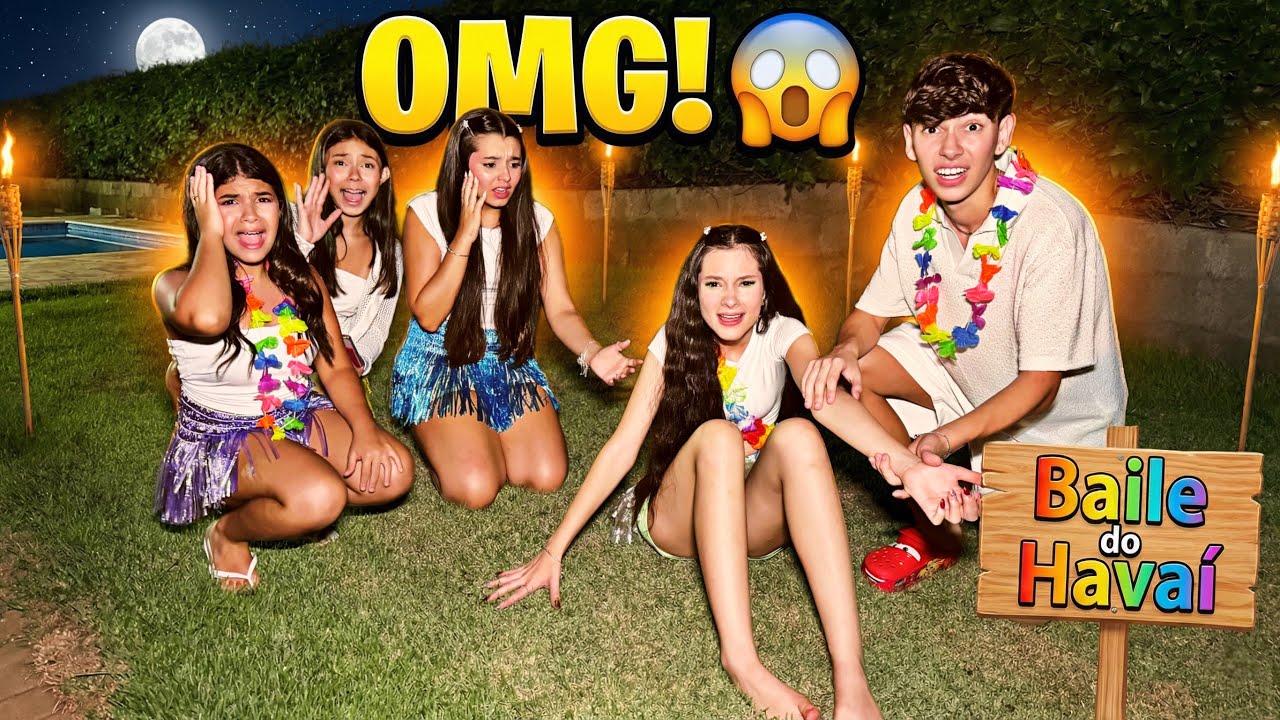 Era Pra Ser Uma Festa Do Havaí… Mas O Pior Aconteceu! 😨