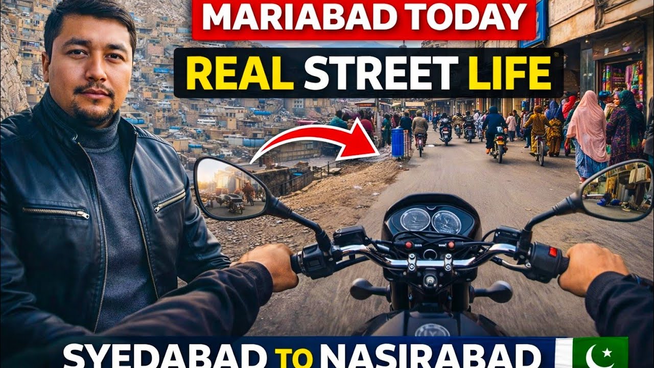  Quetta Street Tour 2026 | From Syedabad to Nasirabad | Motorcycle Ride Vlog
