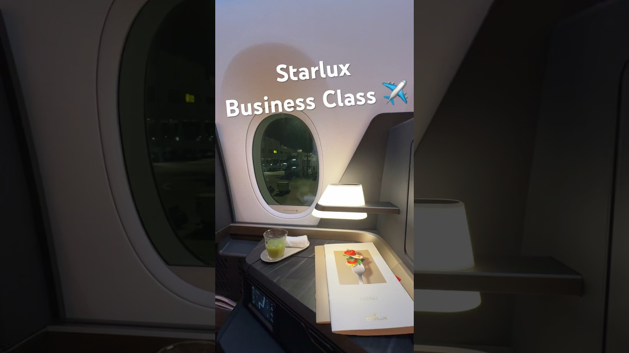Starlux Business Class ✈️ 星宇航空 