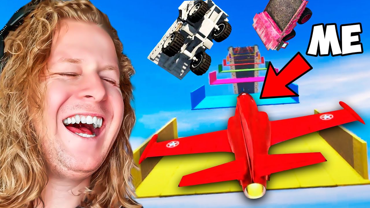 I griefed my friends in GTA stunt races