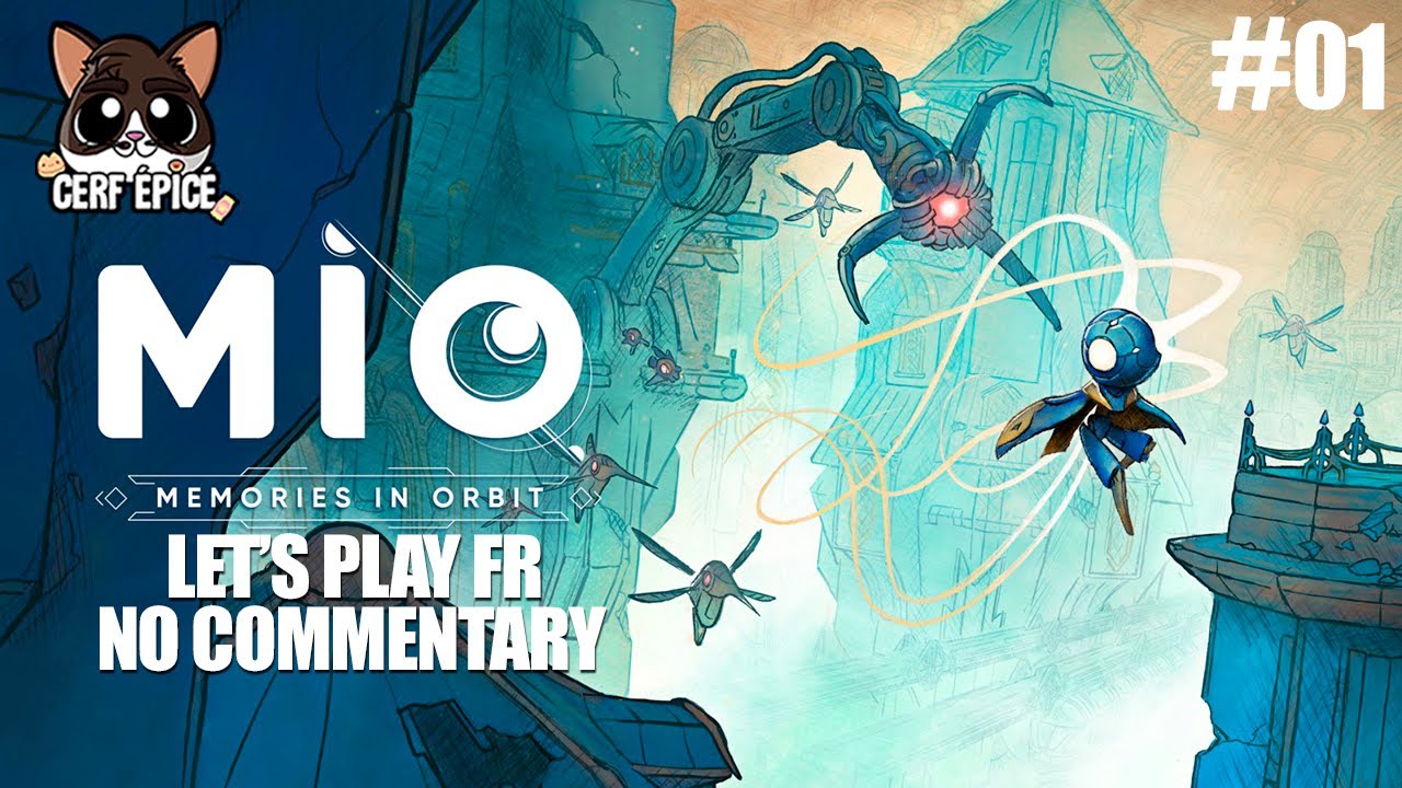 #01 - MIO : Memories In Orbit - Découverte du jeu, jusqu'au 1er Boss : Egis - Metroidvania de fou !