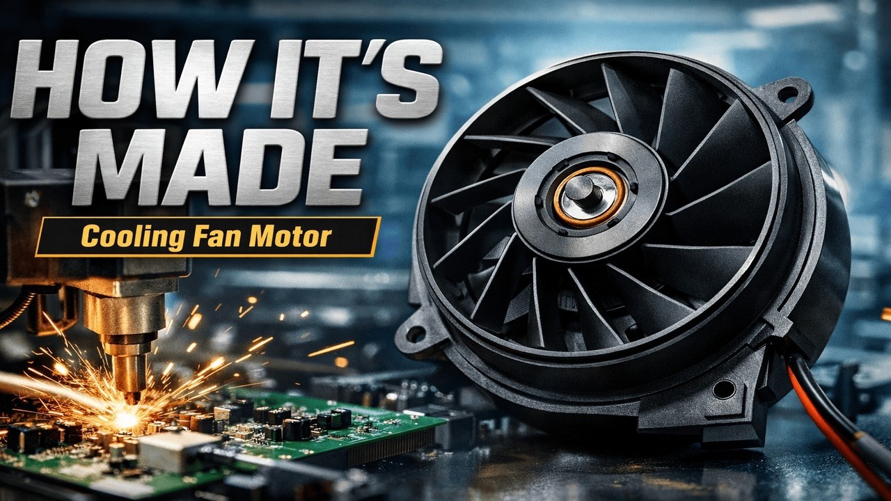 How Laptop Cooling Fans Are Made | Laptop Cooling Fan Manufacturing Process