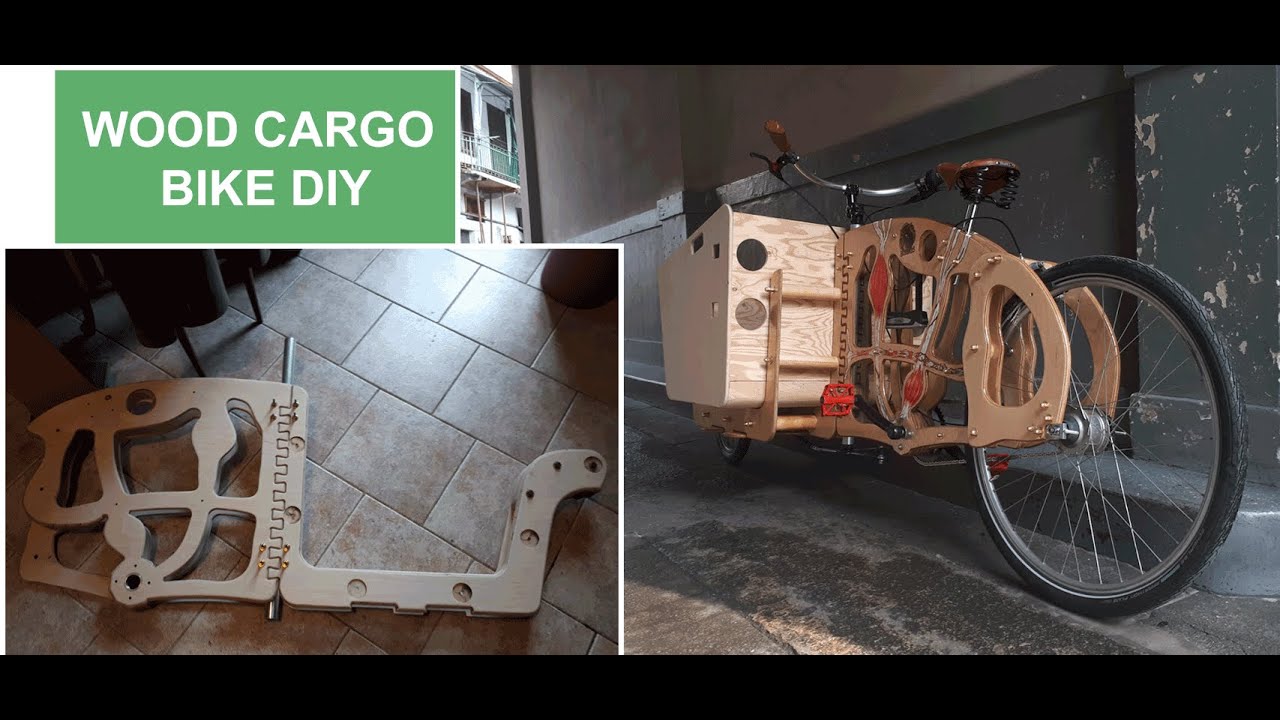 How to build a Wood Cargo Bike - Plans available!