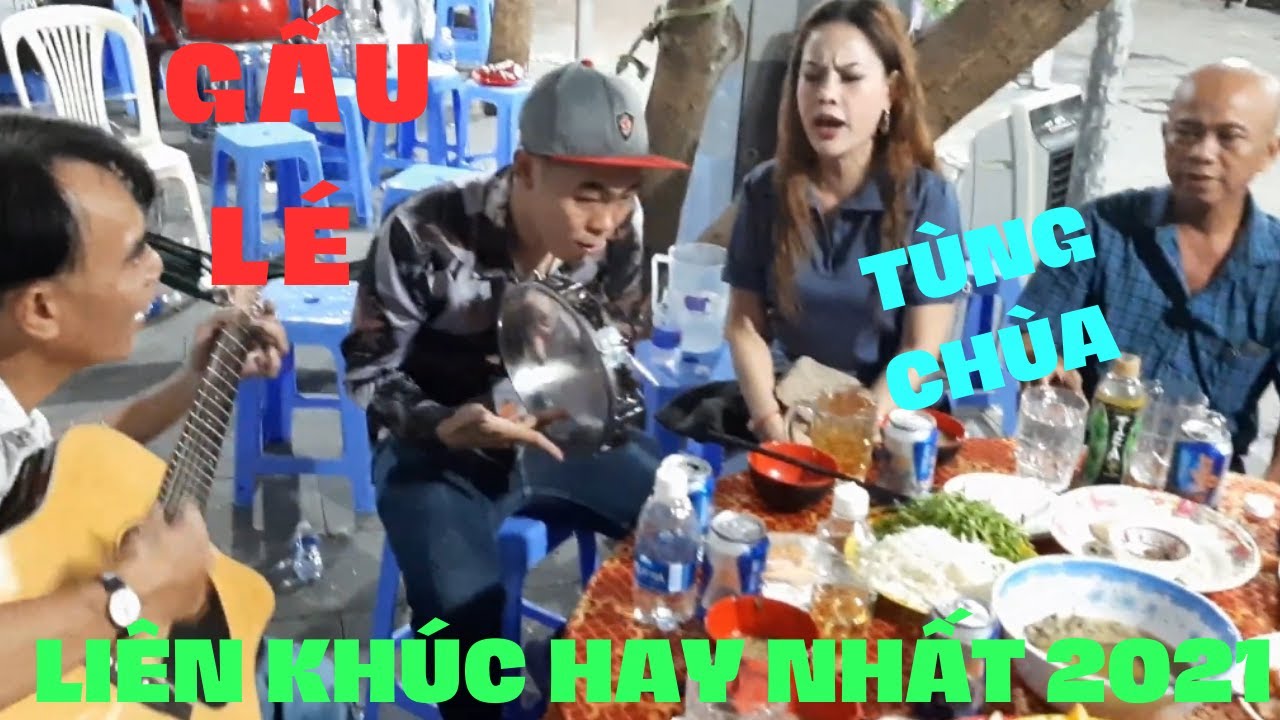 LIÊN KHÚC GẤU LÉ +TÙNG CHÙA+GUITAR LƯỢM 2021