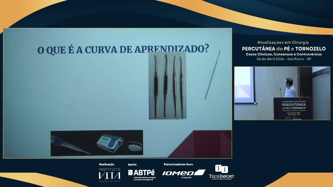 Curva de aprendizado da cirurgia | Atualizações em Cirurgia – Percutânea do pé e tornozelo