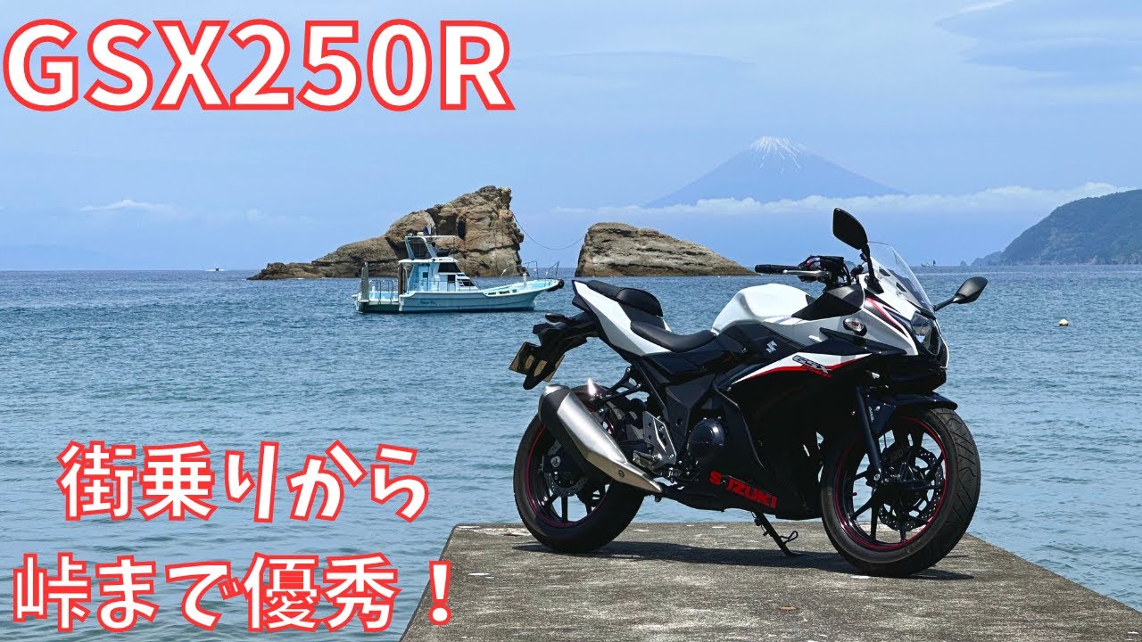 【インプレ】GSX250Rに乗ってみた
