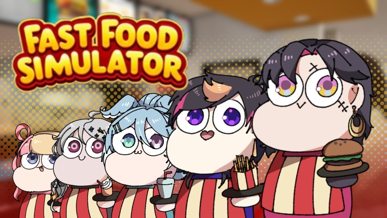 【Fast Food Simulator】Sur place ou à emporter?【NIJISANJI EN | Vezalius Bandage】