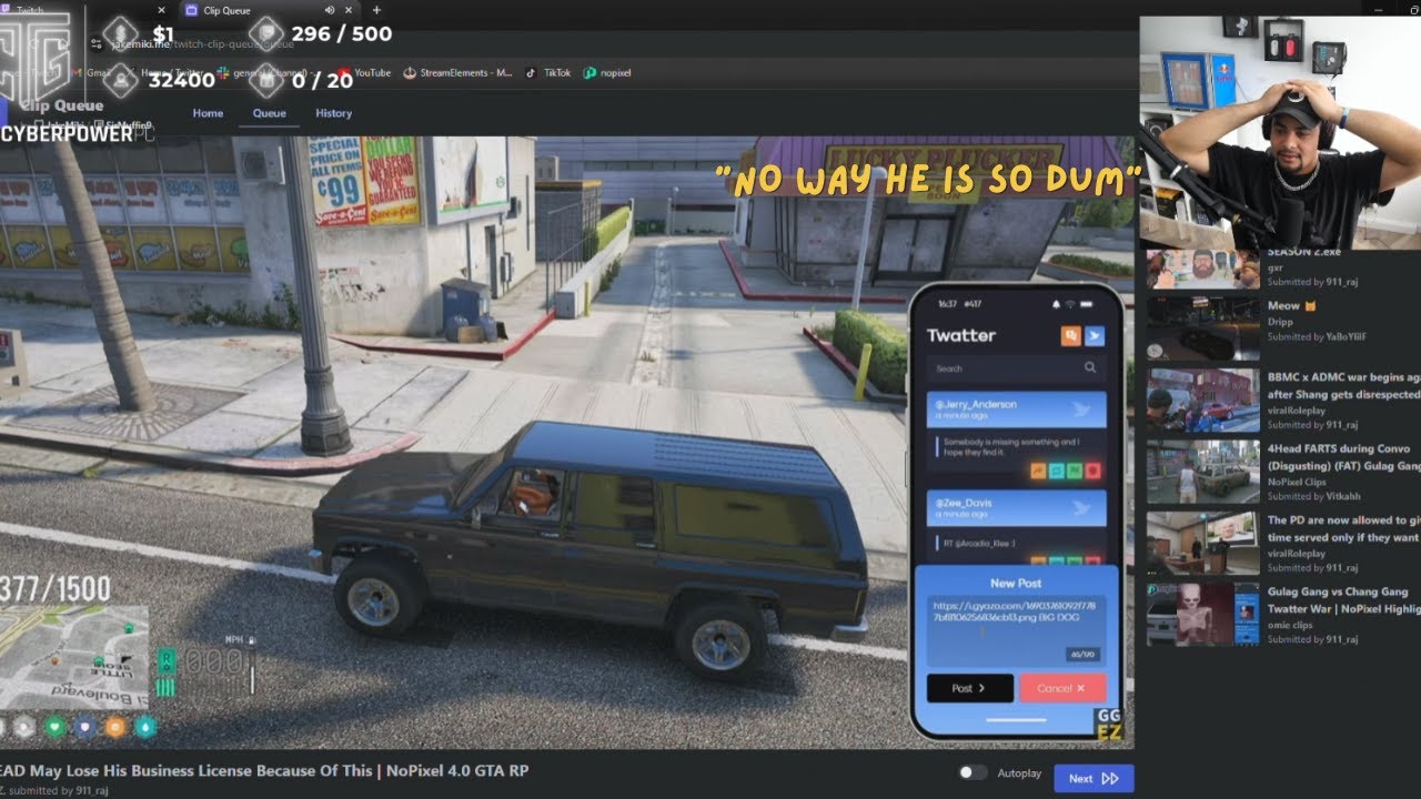 Lovemore Reacts to 4Head Snitching on His Business | NoPixel 4.0 | GTA 5