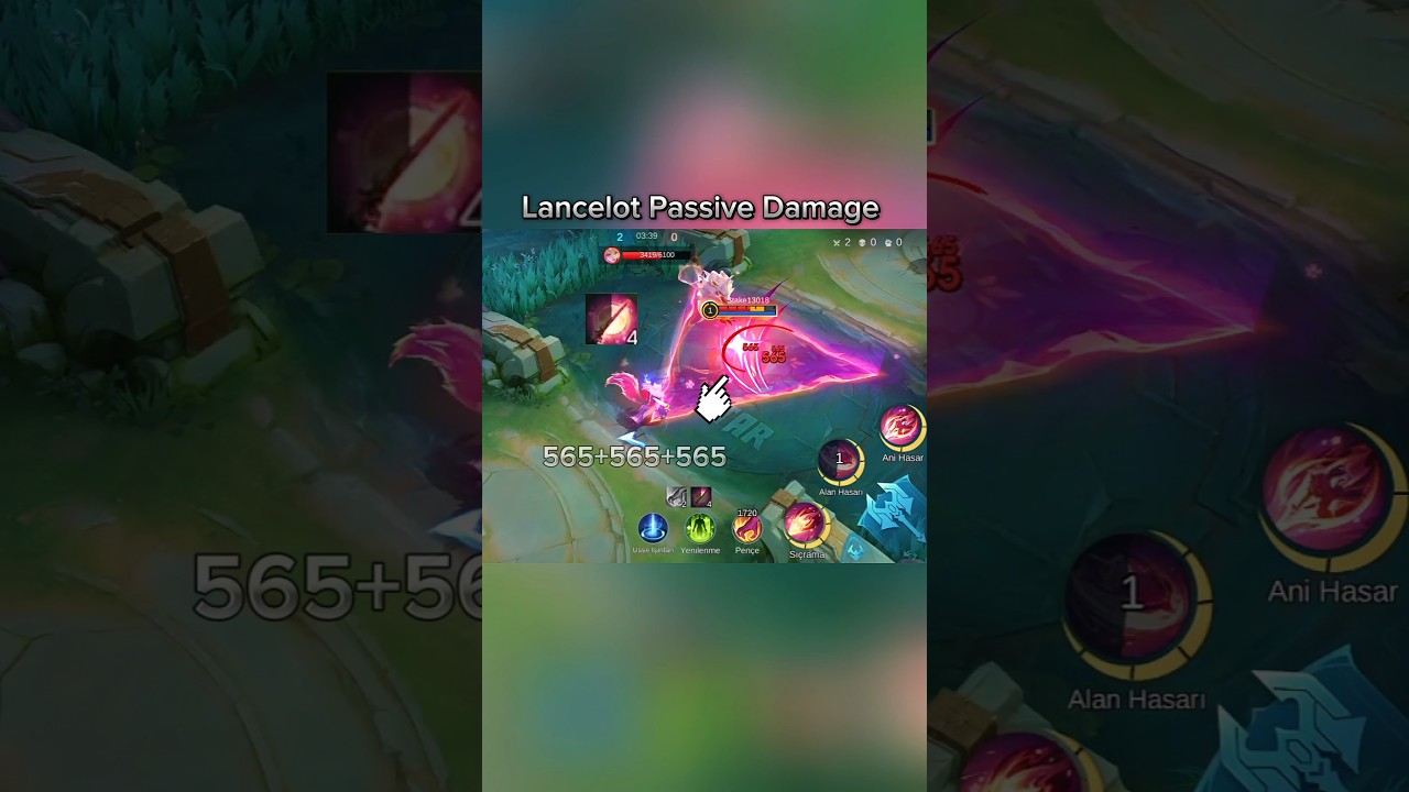 Lancelot Full Damage Passive ✅️ Tutorial by KolnTzy #mlbb #mobilelegends #mlbbcreator #mlbbtutorial