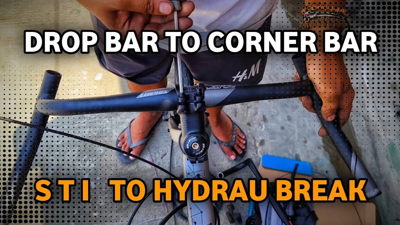 DROP BAR TO CORNER BAR | STI TO HYDRAU BREAK