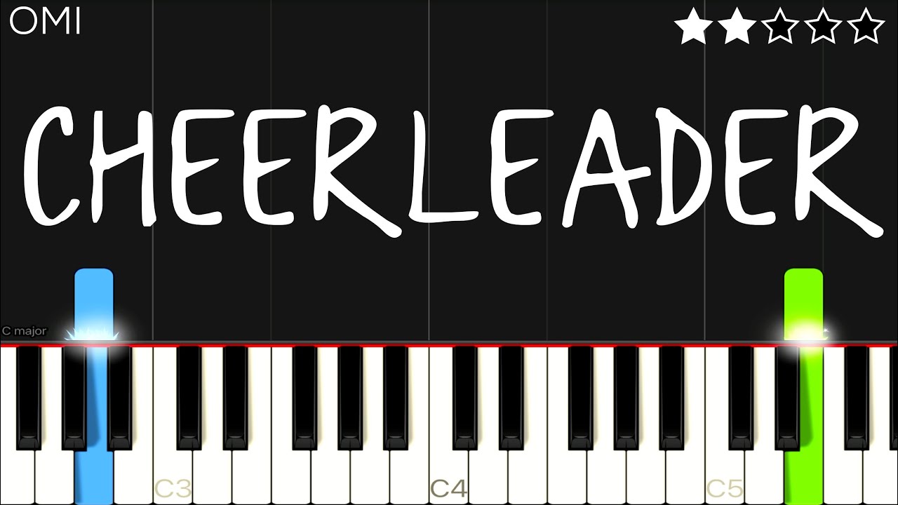 OMI - Cheerleader | EASY Piano Tutorial