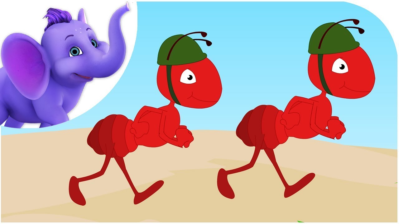 The Ants Go Marching - Nursery Rhyme with Karaoke