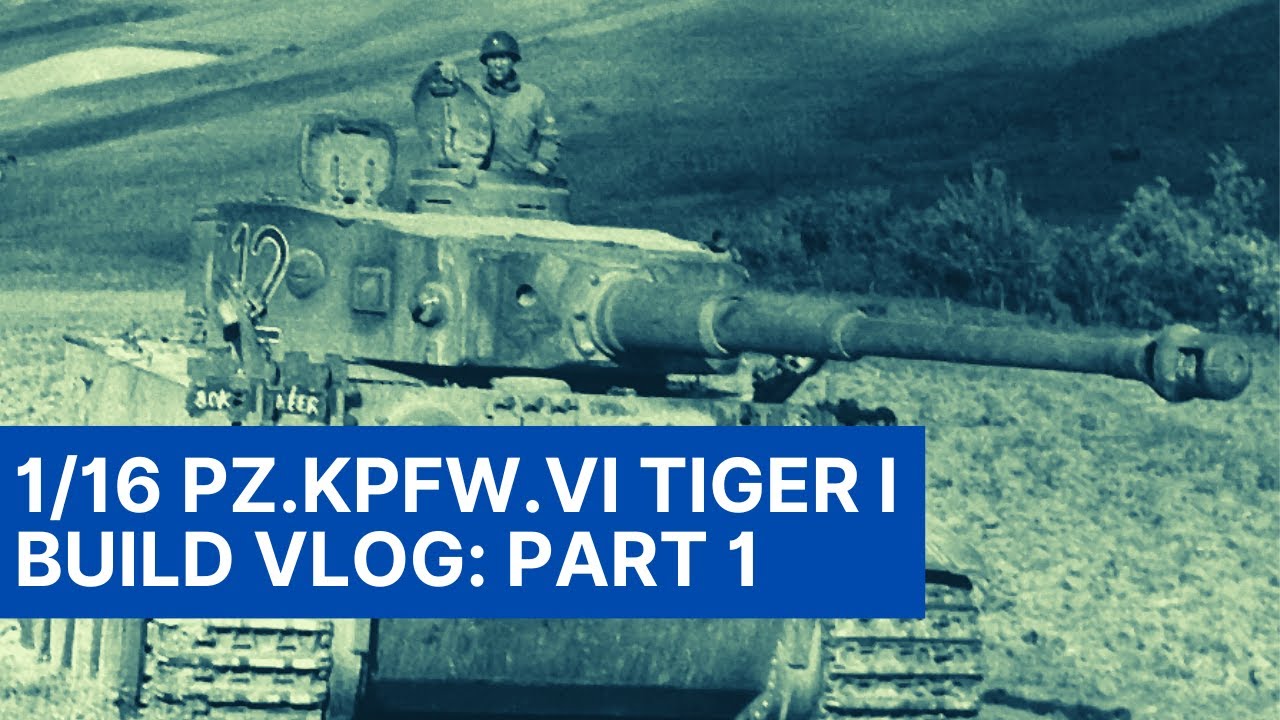 1/16 HobbyBoss Pz.Kpfw.VI Tiger I Build Series - Part 1: Tracks