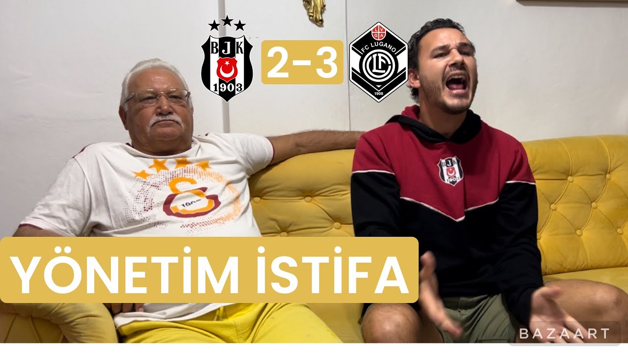 CENGİZHAN İLK DEFA BU KADAR SİNİRLENDİ BEŞİKTAŞ 2-3 LUGANO YÖNETİM İSTİFA SESLERİ #beşiktaş