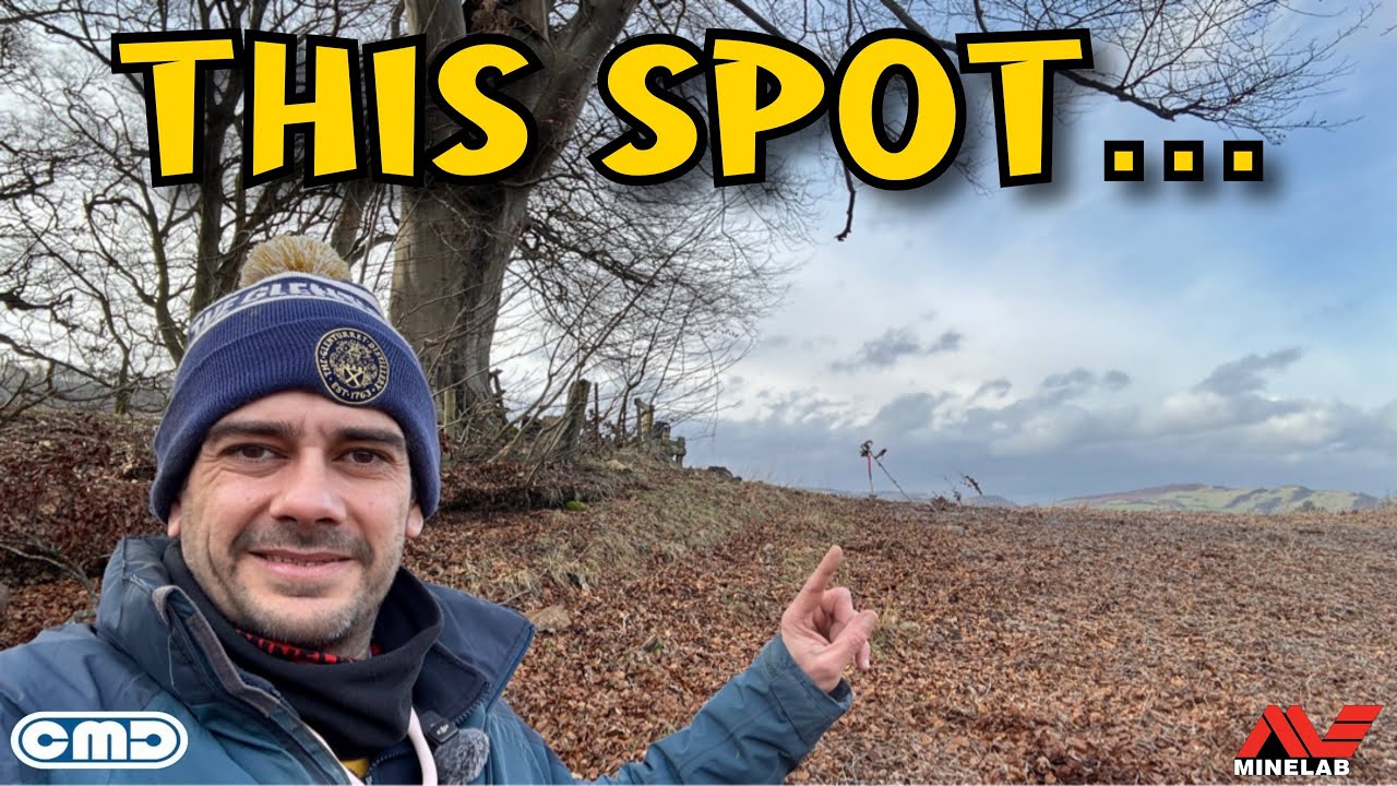 Metal Detecting a New Field in Scotland!