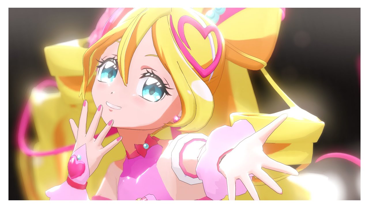【MMDプリキュア】アイドル【自作モデル】