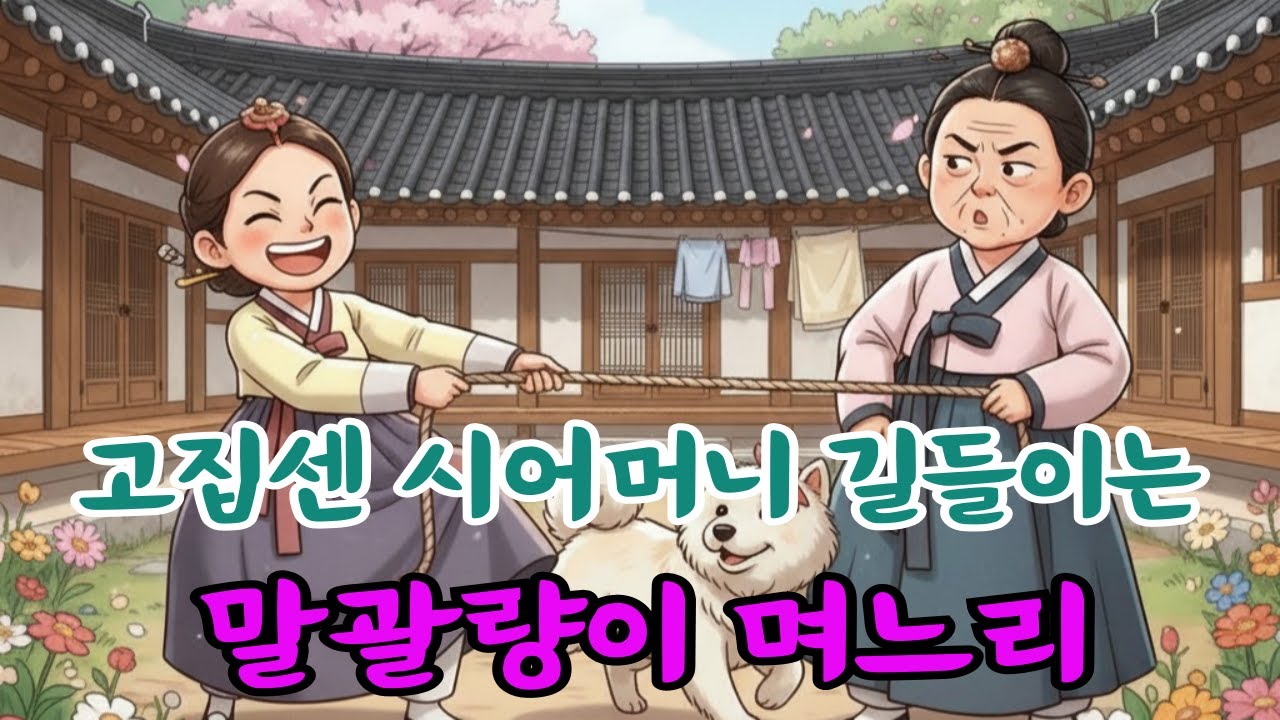 고집불통 시어머니와 말괄량이 며느리의 기싸움! 승자는? : 야담, 옛날이야기, 민담, 야사, 한국야담