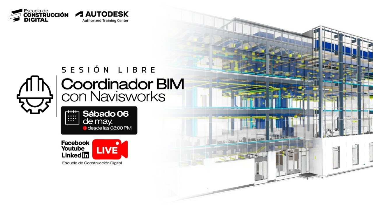 🚧Coordinador de Proyectos BIM con Navisworks | Sesión Inicial🧑‍💻