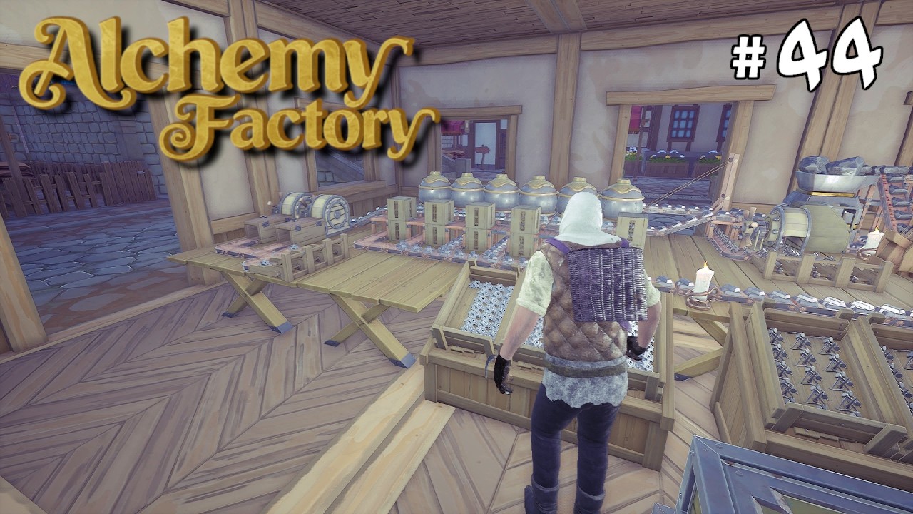 Alchemy Factory #44 ⚙️ Stahlzahnräder in den Verkauf #letsplay #deutsch #alchemyfactory