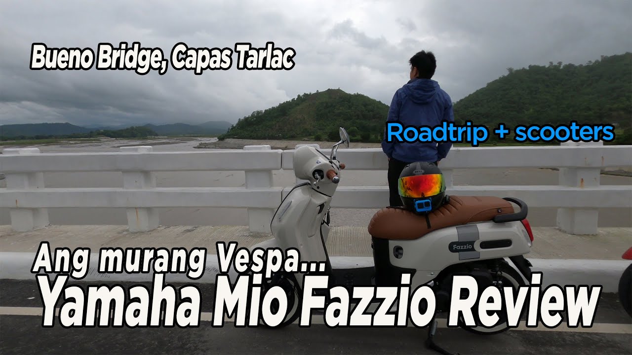 Ang murang VESPA Scooter... YAMAHA MIO FAZZIO First impressions and Review