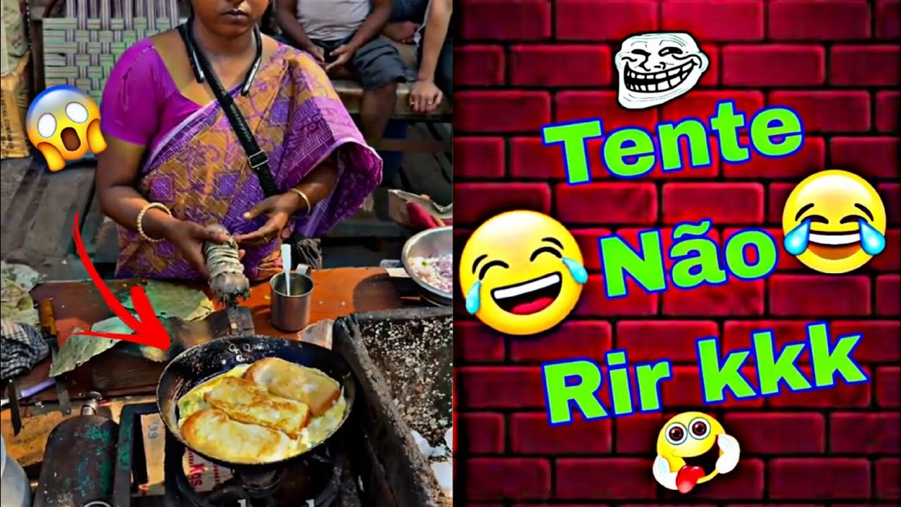 CULIN&Aacute;RIA &Iacute;NDIANA 😱 ( &Agrave;s Piores Comidas de Rua da &Iacute;NDIA) KKKK