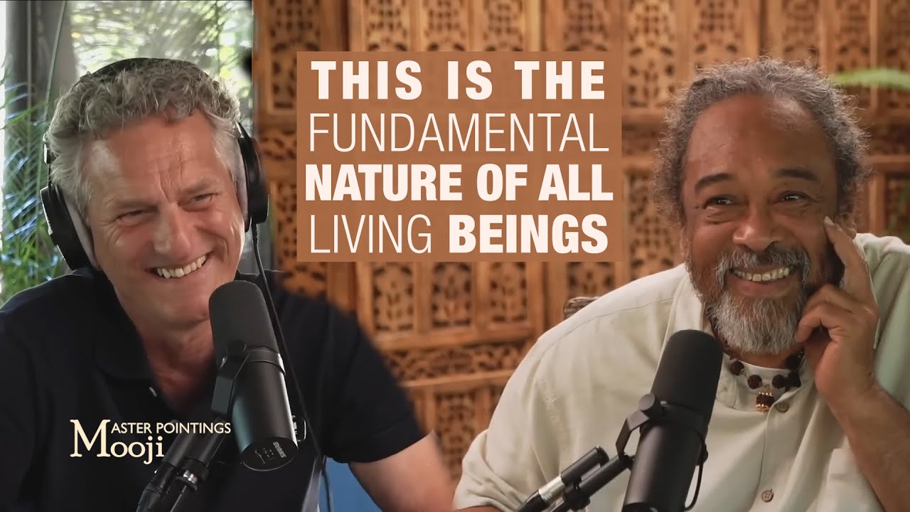 MOOJI - This Is the Fundamental Nature of All Living Beings (Int. with Frank Pronk)