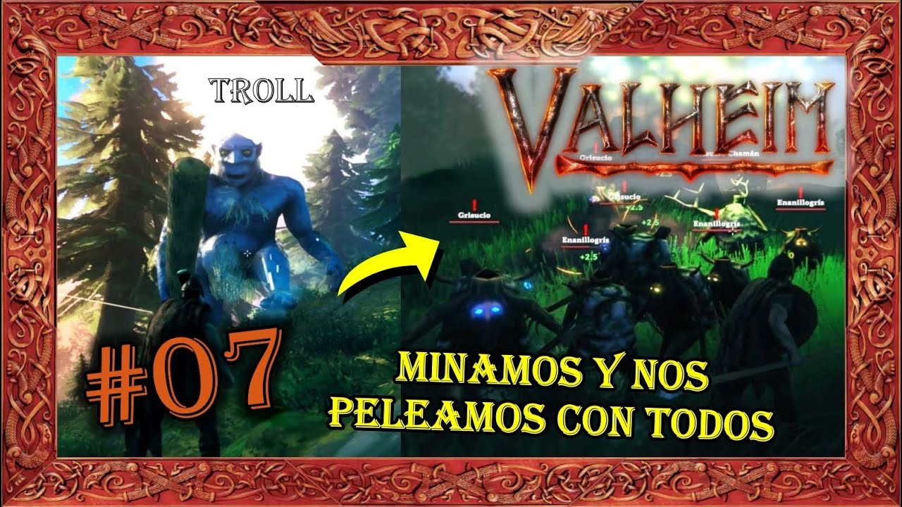 ¡Nos cubrimos en BRONCE y aguantamos una RAID! - #7 | VALHEIM | ScorpioN55