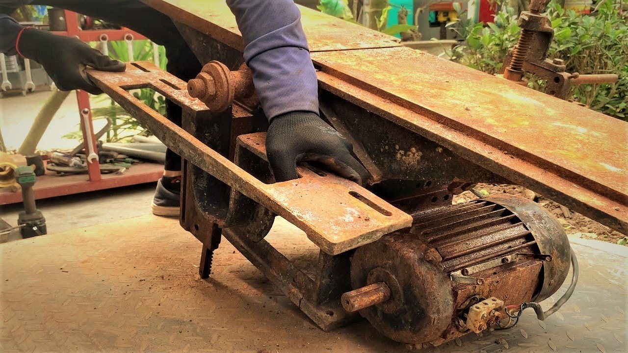 Restoration Corrosion and Damaged Multifunction Wood Cutting Machine // Repair Woodworking Tools