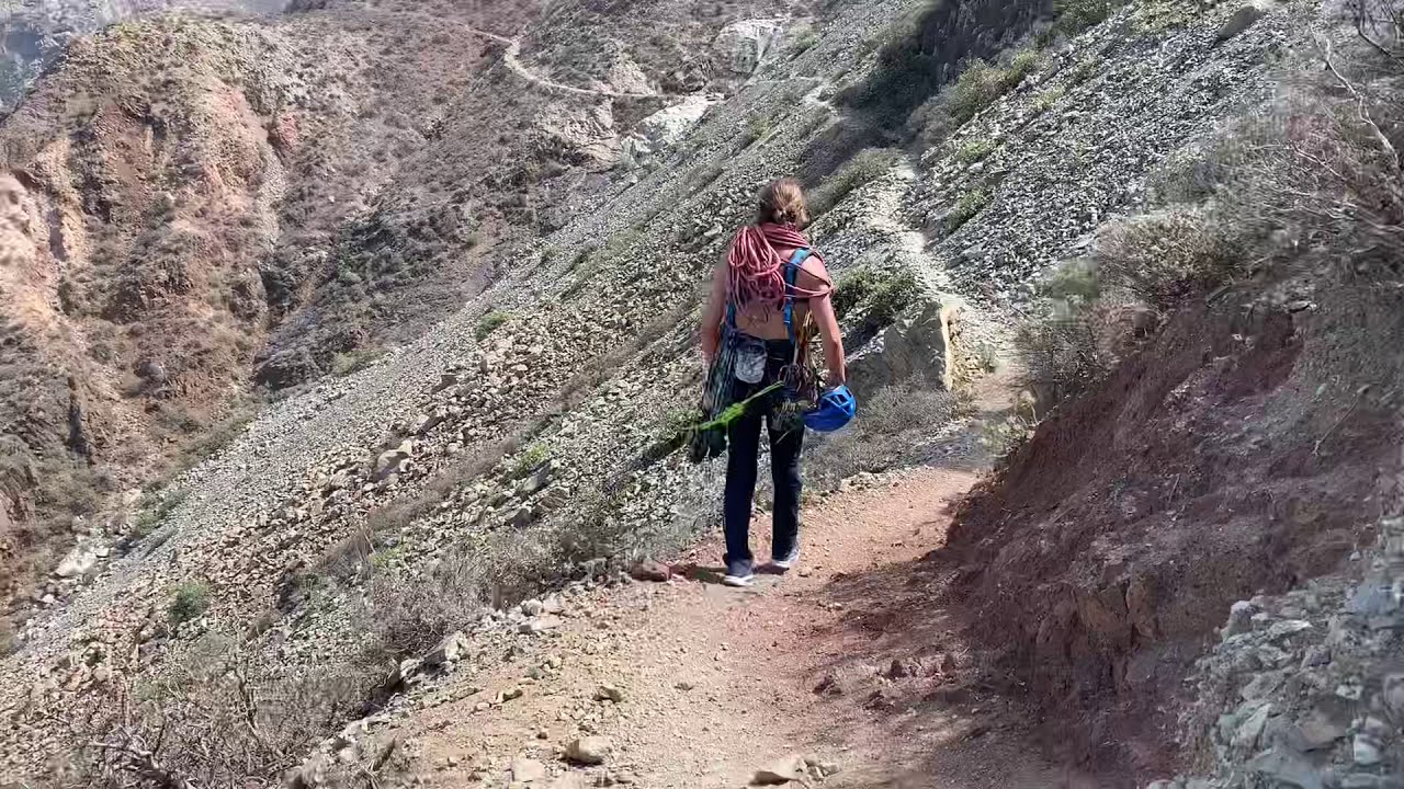 Ascenso “Siete Estrellas Verdes” - Escalada Tenerife