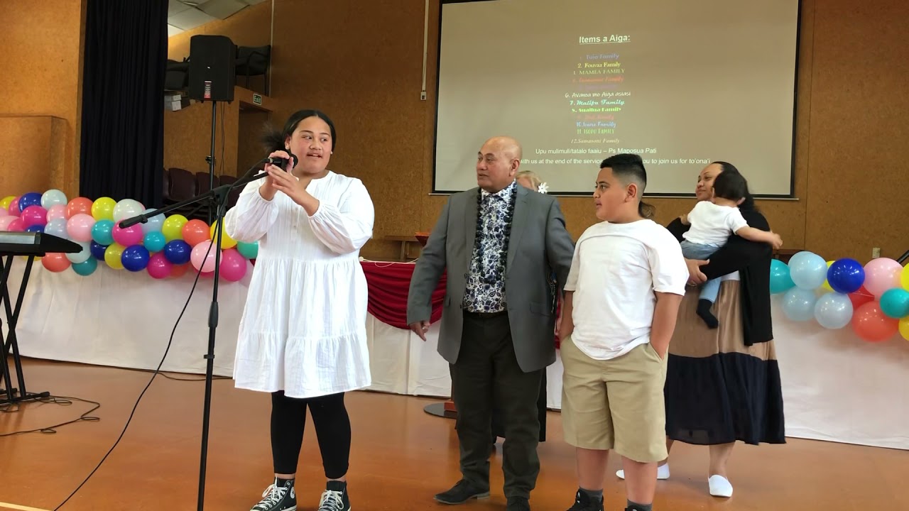 Living Waters Ministry - Lotu Tamaiti/White Sunday 2021 Mamea Family