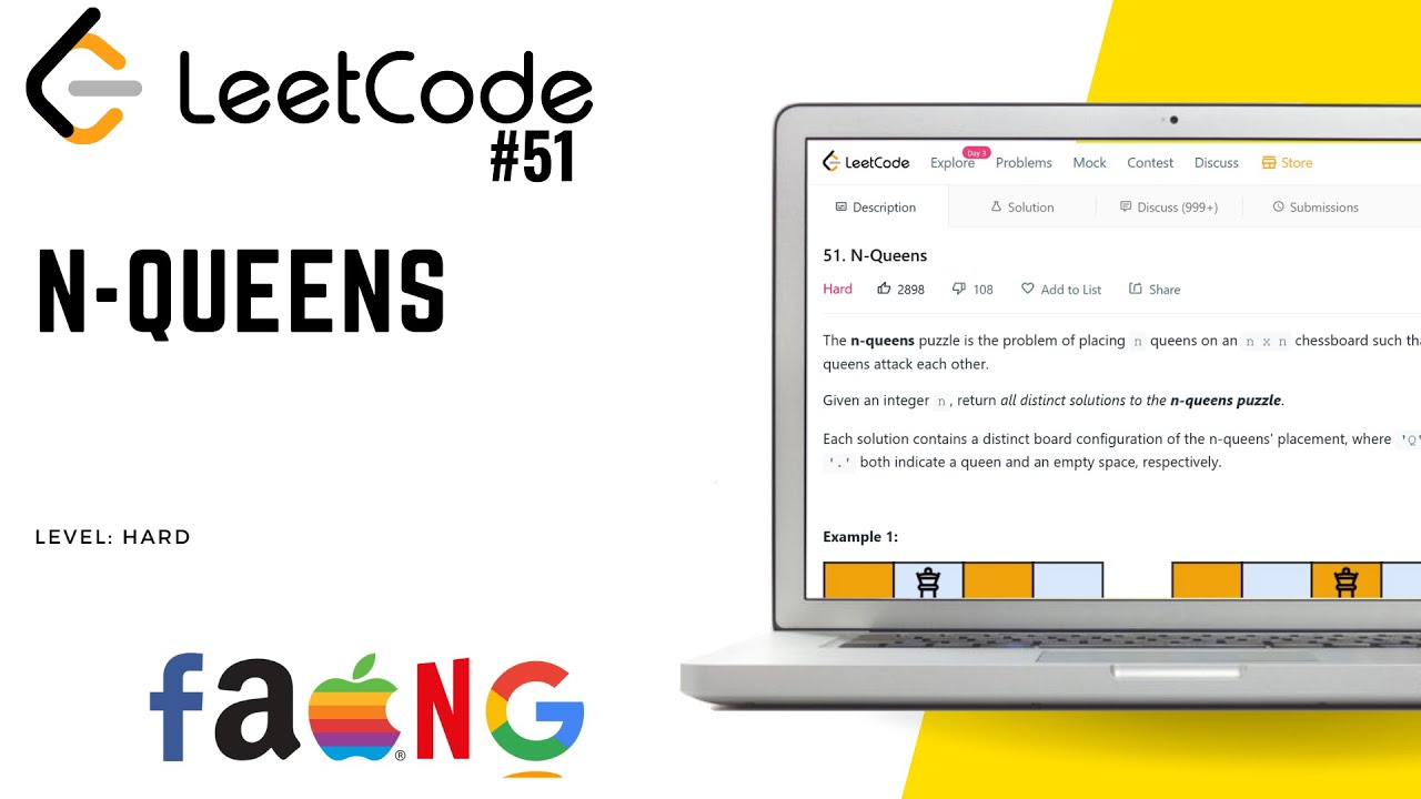 51. N-Queens | Leetcode Hard