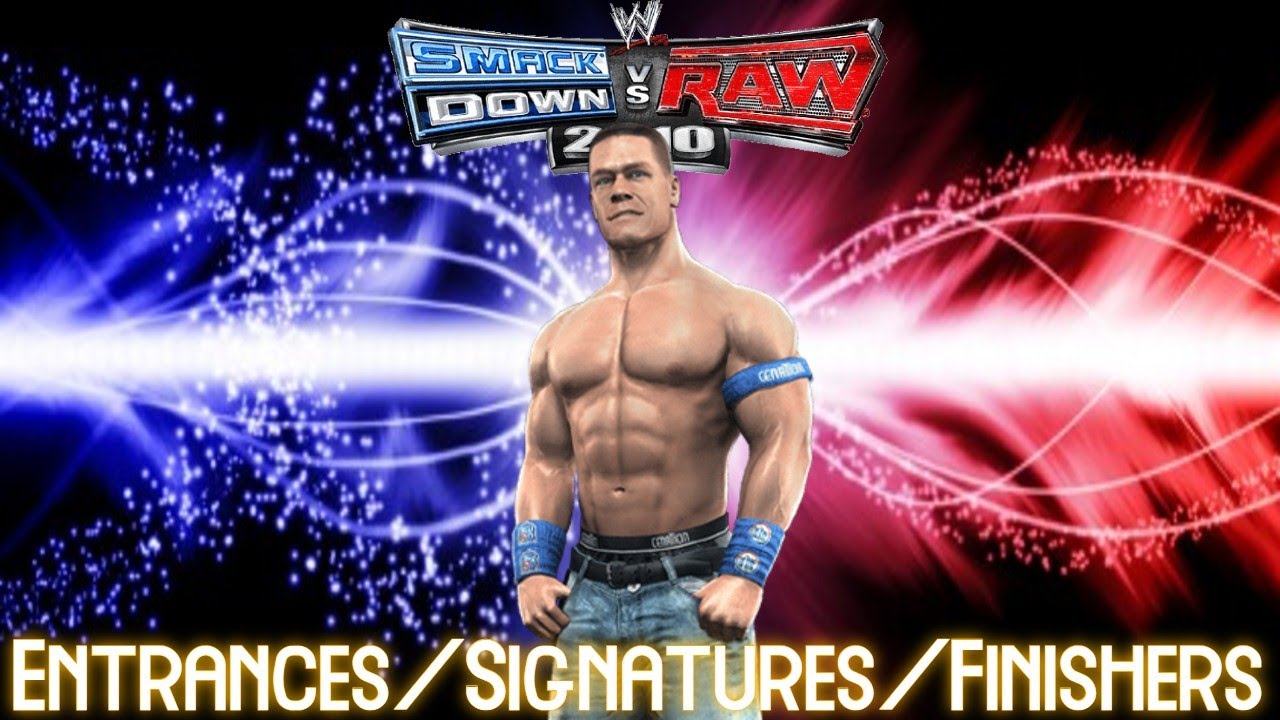 WWE Smackdown vs Raw 2010 Entrances/Signatures/Finishers: John Cena