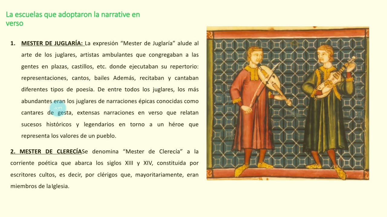 قسم اللغة الاسبانية / المرحلة الرابعة / تاريخ الادب الاسباني / المحاضرة الخامسة