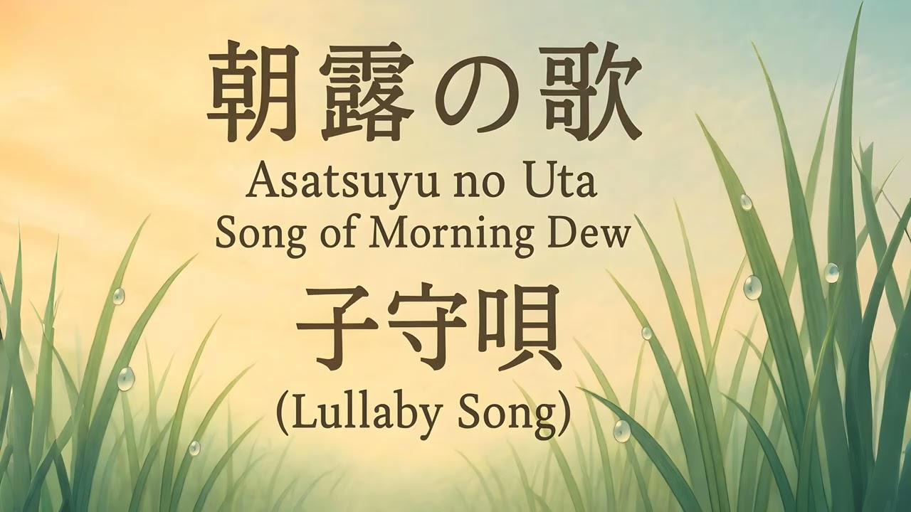 朝露の歌 (Asatsuyu no Uta): Gentle 1 Hour Lullaby for Sleep & Relaxation