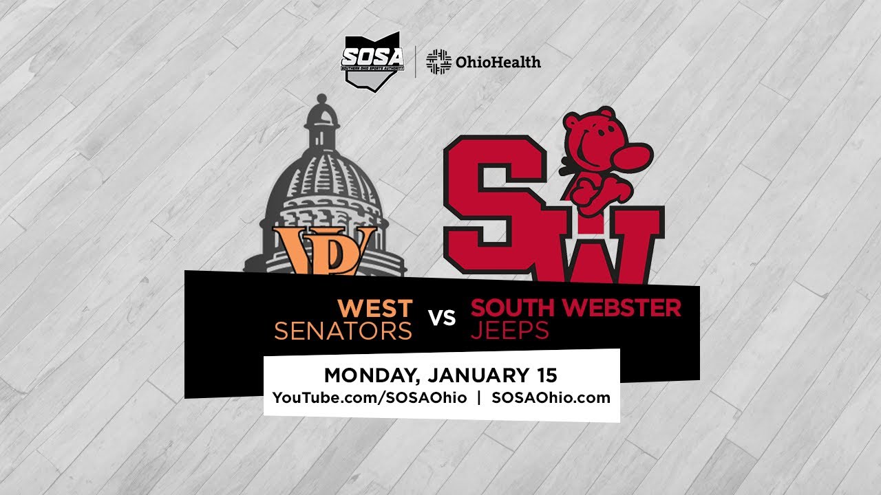 LIVE GIRLS BASKETBALL - Portsmouth West Senators vs South Webster Jeeps
