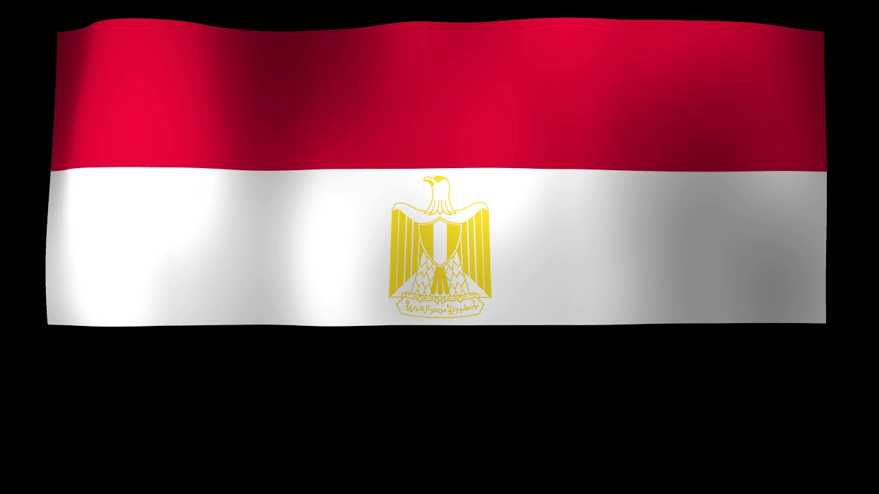 Egypt Flag Loop 4K