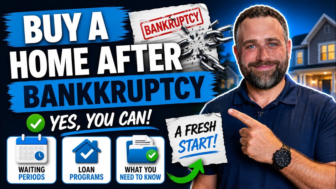 How to Buy a House After Filing Chapter 7 & Chapter 13 Bankruptcy (THINGS YOU NEED TO KNOW)