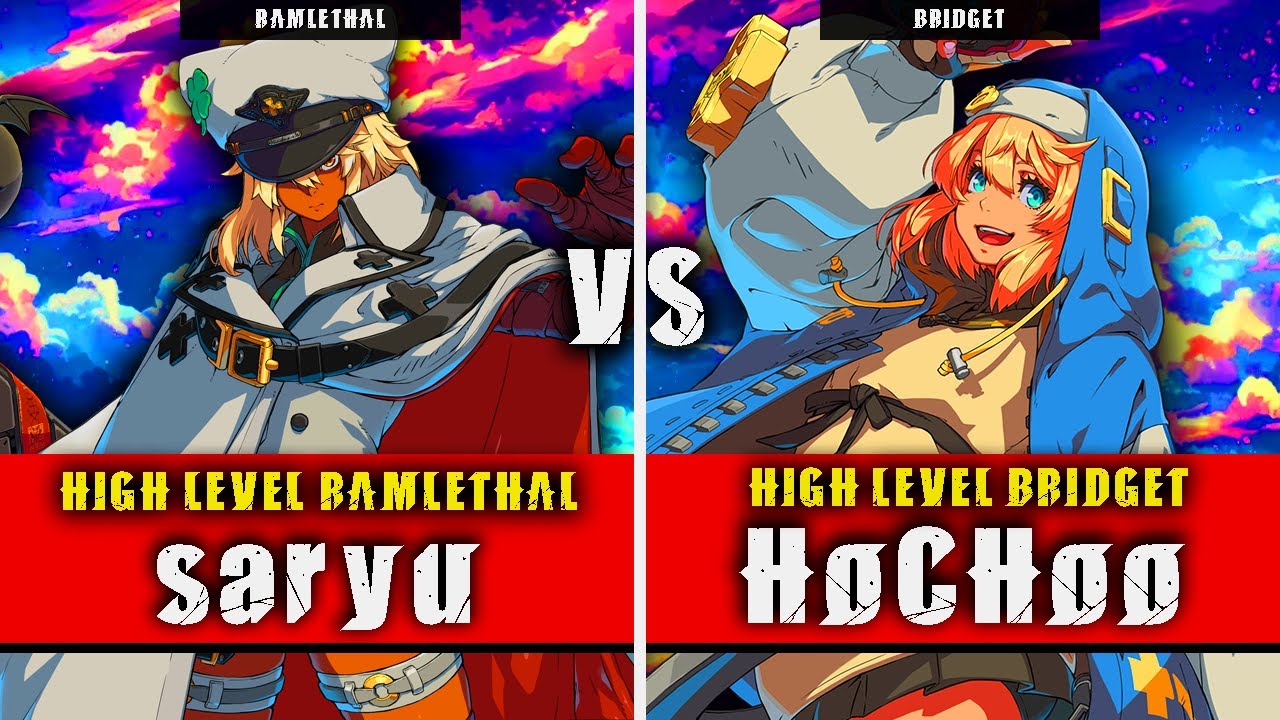 GGST | saryu (Ramlethal) VS HoCHoo (Bridget) | Guilty Gear Strive High level gameplay