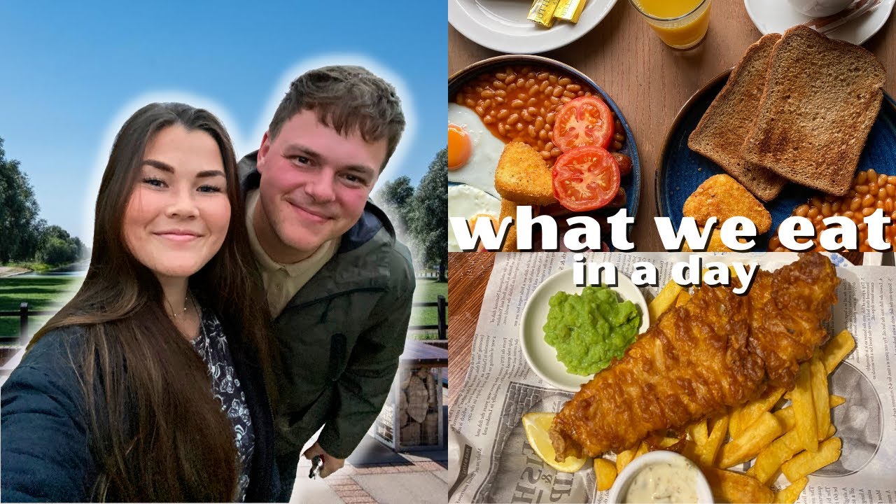 WHAT WE EAT IN A DAY || weekend away!!