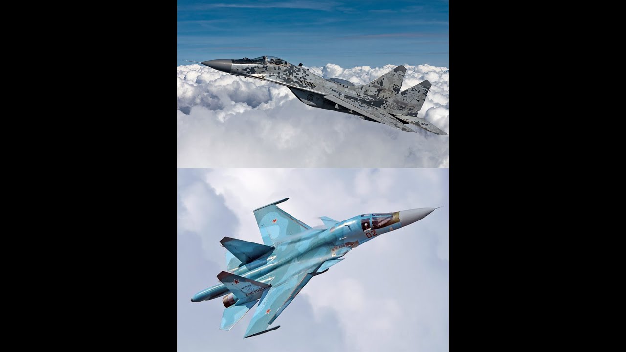 Russian Su-34 vs Ukrainian Mig-29s DOGFIGHT | DCS