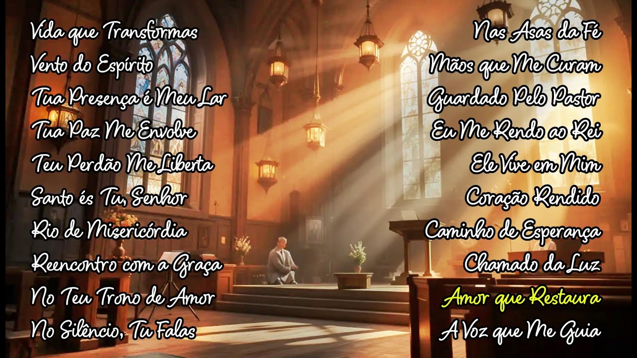 🔴 AO VIVO | Louvor & Adoração Cristã 🙏 | Paz, Fé e Presença de Deus