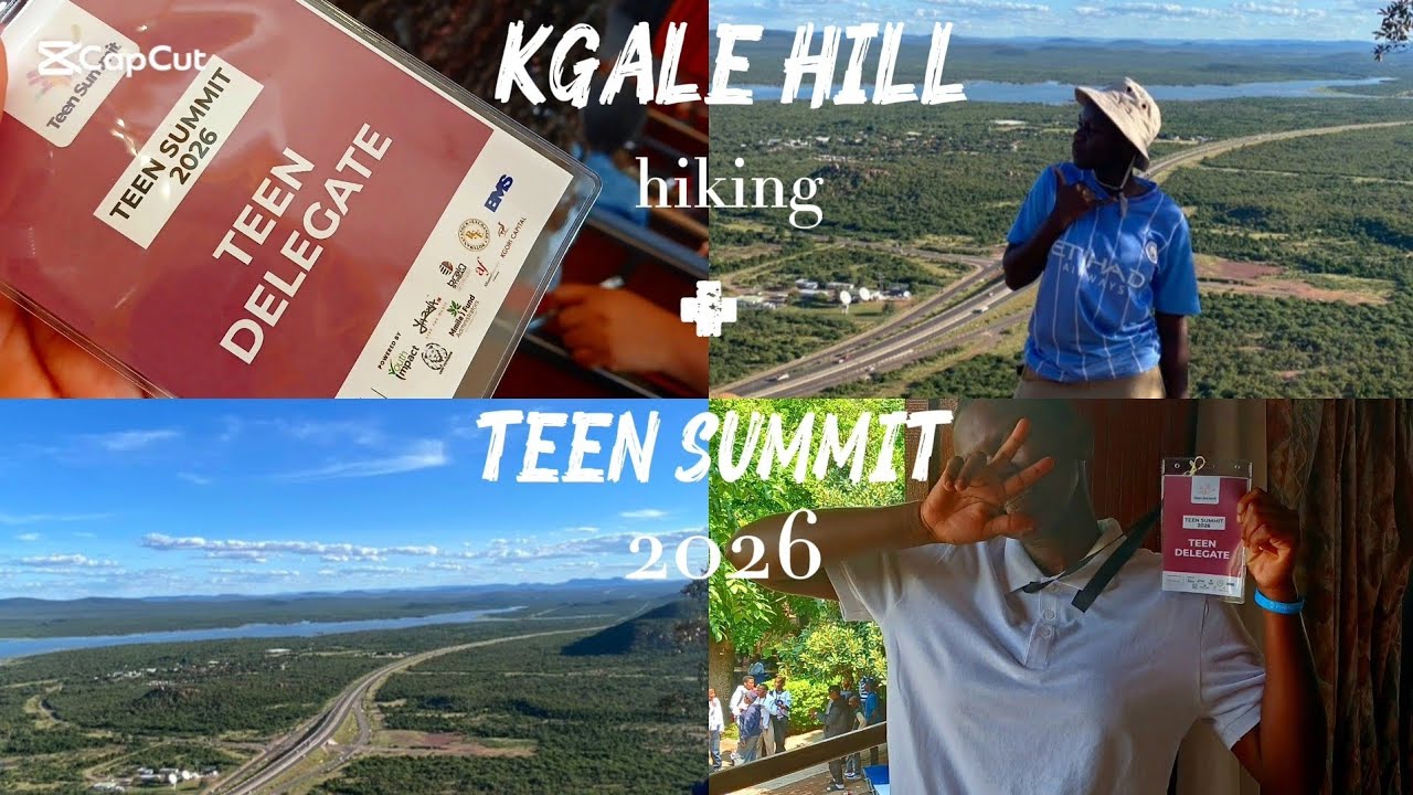 Hiking Kgale Hill | Teen Summit 2026 🇧🇼