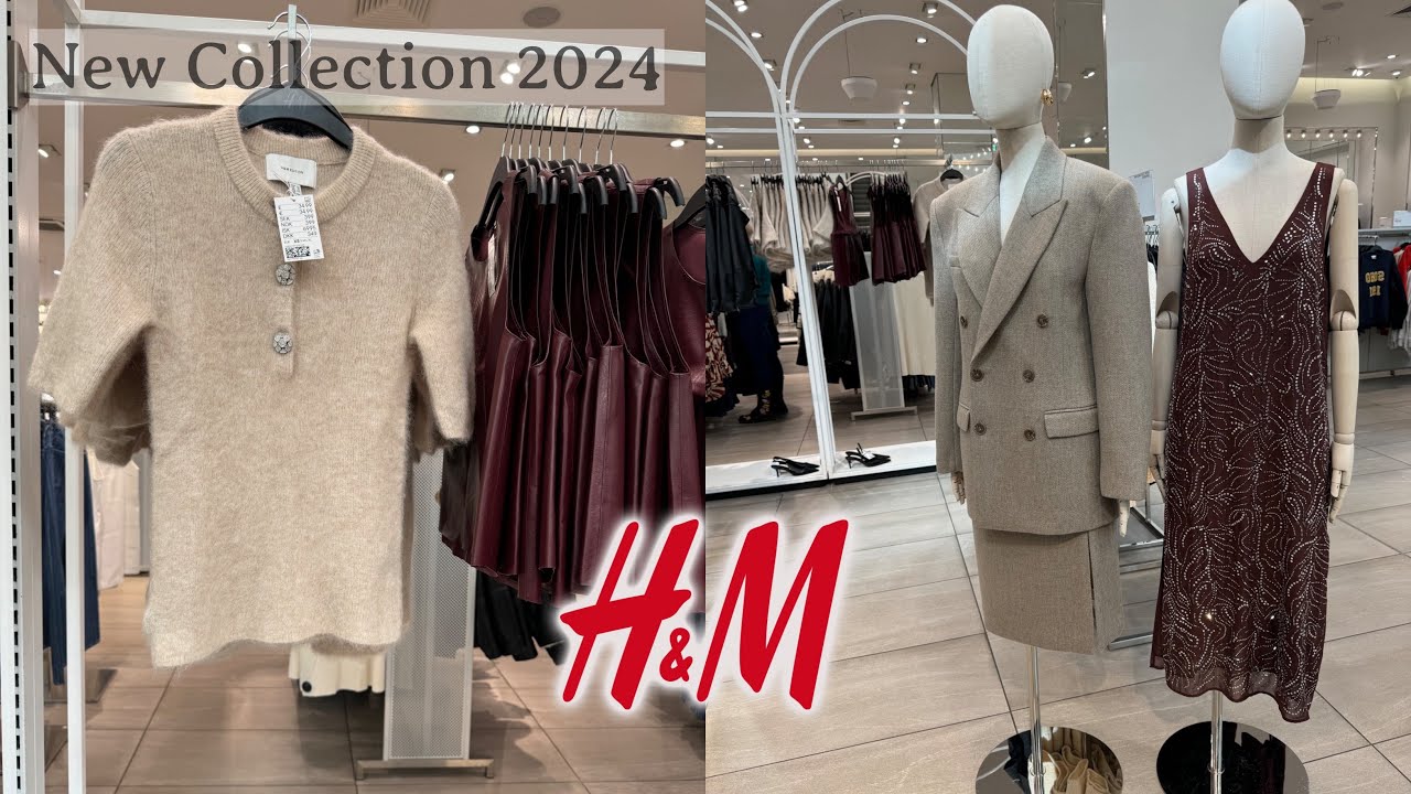 💗H&M WOMEN’S NEW💕WINTER COLLECTION SEPTEMBER 2024 / NEW IN H&M HAUL 2024💋🏝️
