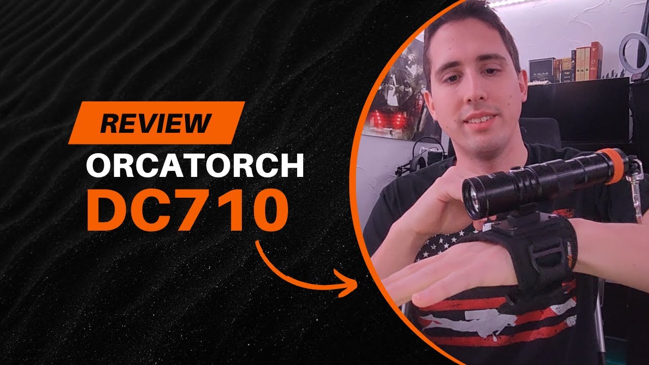 OrcaTorch DC710 Review & Underwater Test | Ultimate Dive Light?