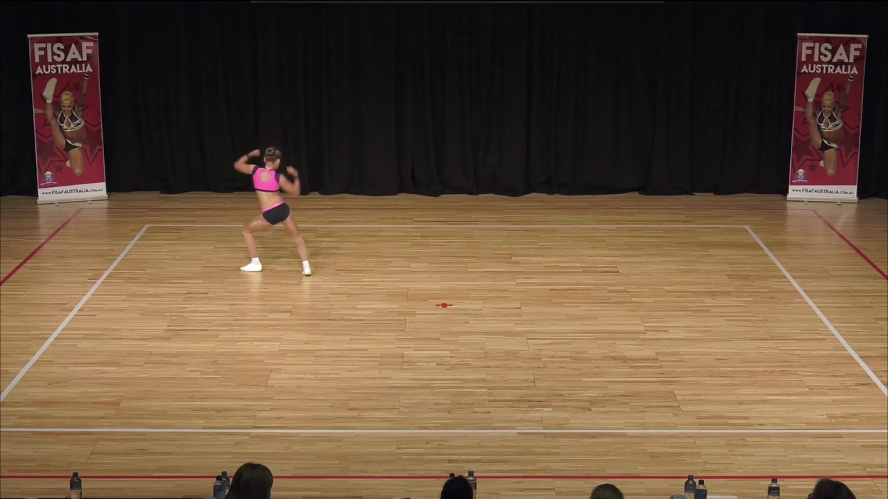 Fisaf 2017 National Champion - Sian Pawson